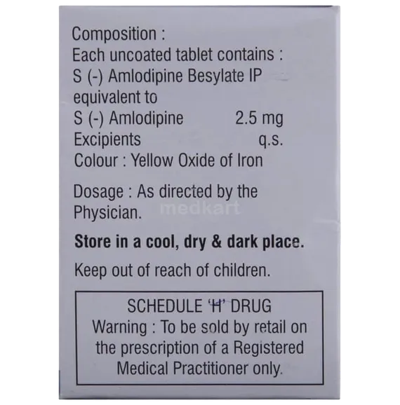 eslo 2.5mg tablet 15's